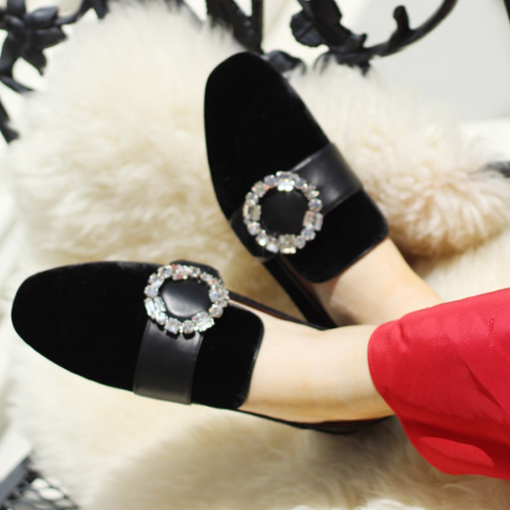 Bally Lottie-T Leather Crystal Loafer Timeless Luxury